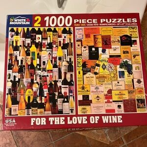 White mountain wine puzzle 2 in 1